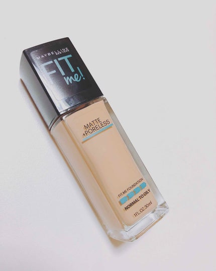 フィットミーリキッドファンデーション/MAYBELLINE NEW YORK/リキッドファンデーションを使ったクチコミ(1枚目)