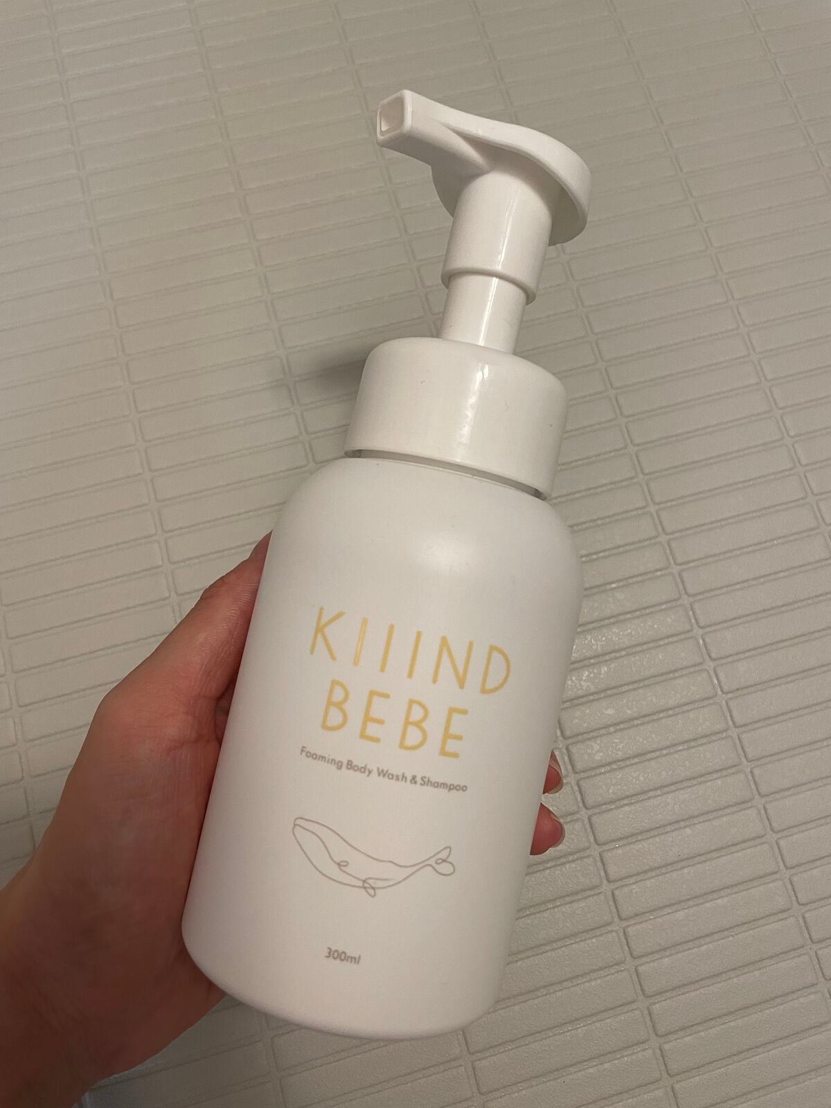 フォーミングボディウォッシュ&シャンプー/kiiind bebe/ボディソープを使ったクチコミ(1枚目)