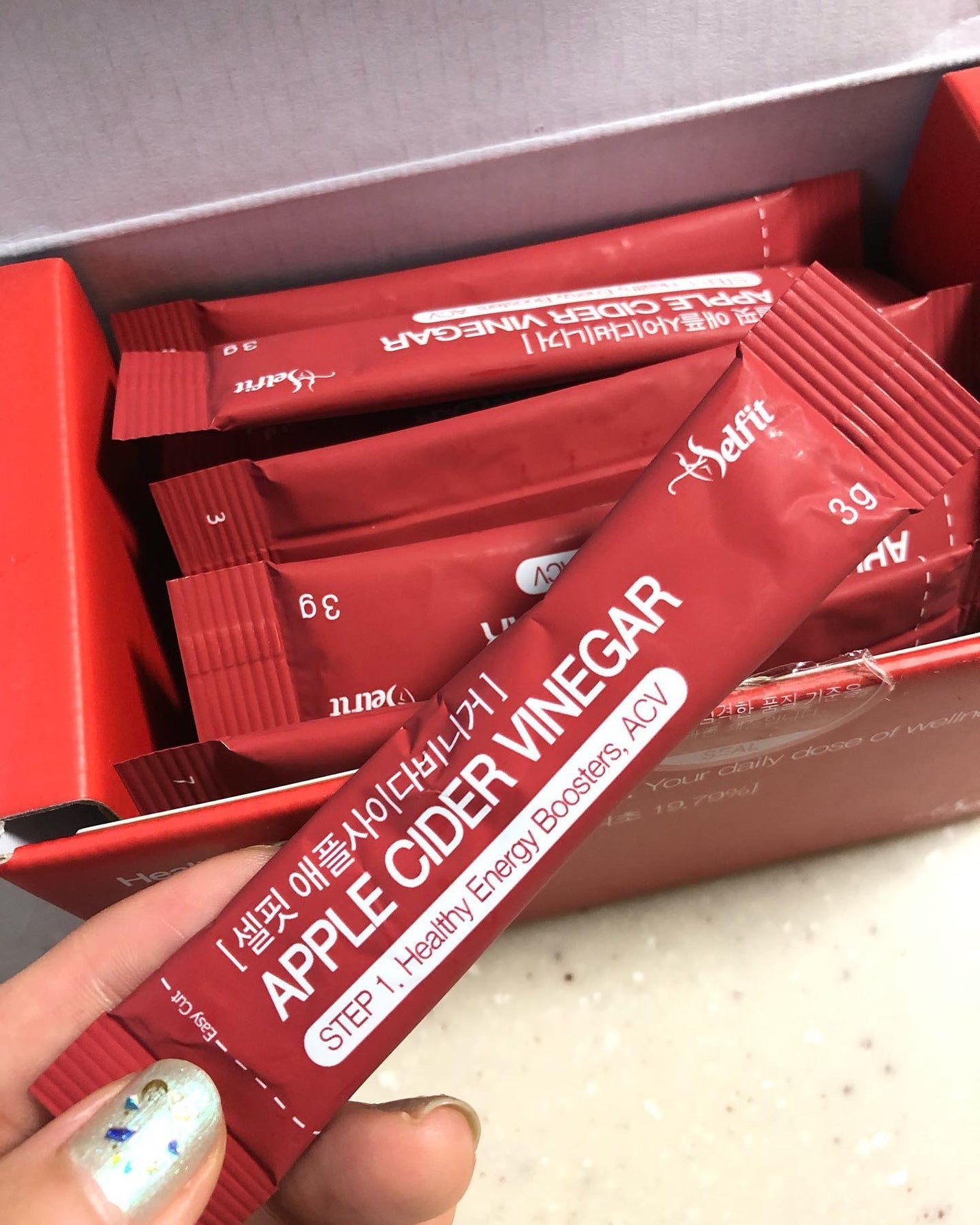 アップルサイダービネガー/SELFIT /美容サプリメントを使ったクチコミ(2枚目)