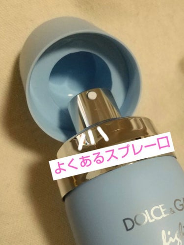 ライトブルー ボディ&ヘアスプレー/DOLCE&GABBANA BEAUTY/香水(その他)を使ったクチコミ（2枚目）