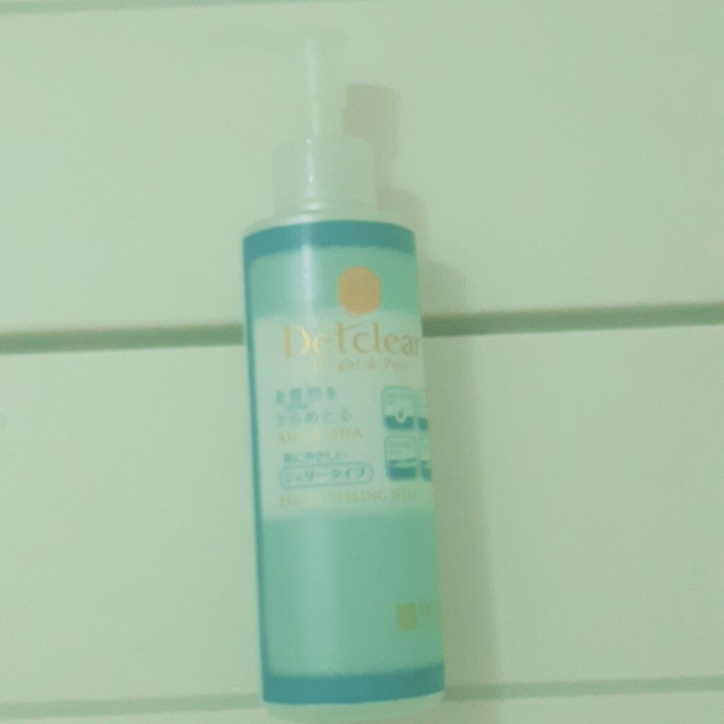 DETクリア ブライト&ピール ピーリングジェリー<無香料タイプ>/Detclear/ピーリングを使ったクチコミ(2枚目)