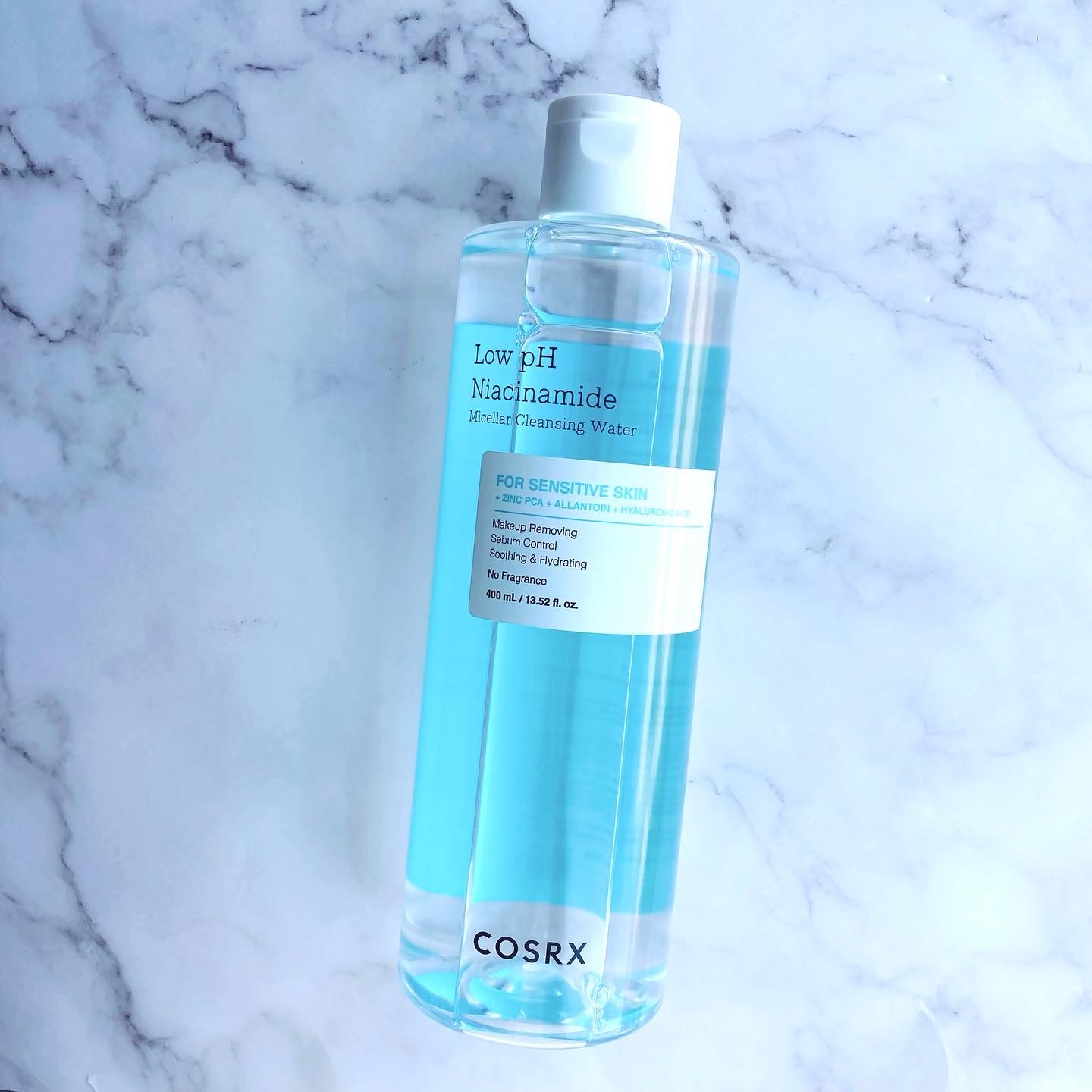 弱酸性 ナイアシンアミド ミセラークレンジングウォーター/COSRX/クレンジングウォーターを使ったクチコミ（1枚目）
