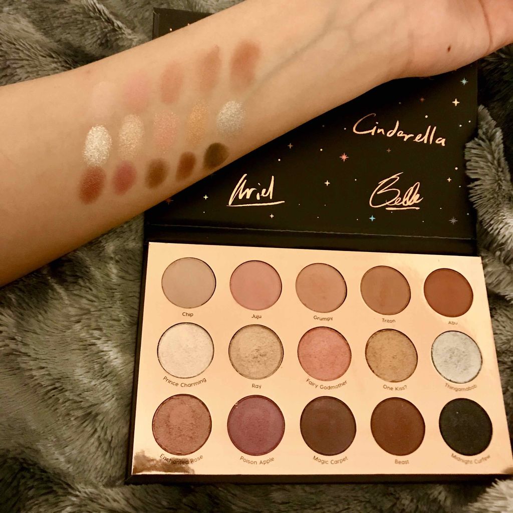 It’s a Princess Thing Shadow Palette/ColourPop/アイシャドウパレットを使ったクチコミ（3枚目）