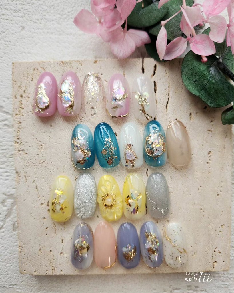 Re:gel カメレオンマグネットジェル/Beach/ジェルネイルを使ったクチコミ（3枚目）