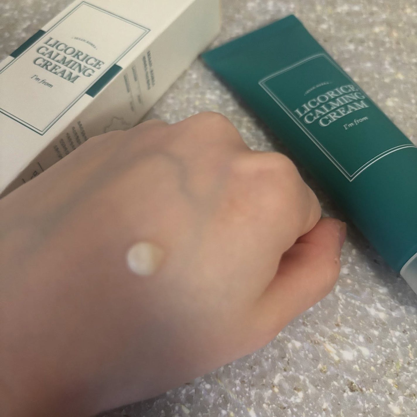 リコリスカーミングクリーム/I'm from/フェイスクリームを使ったクチコミ(2枚目)