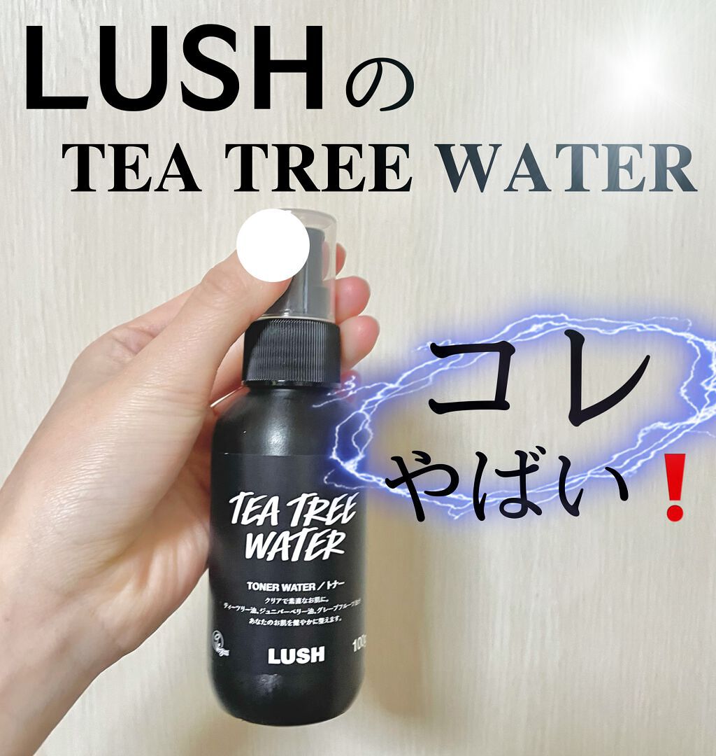 ティーツリーウォーター/ラッシュ/ミスト状化粧水を使ったクチコミ(2枚目)