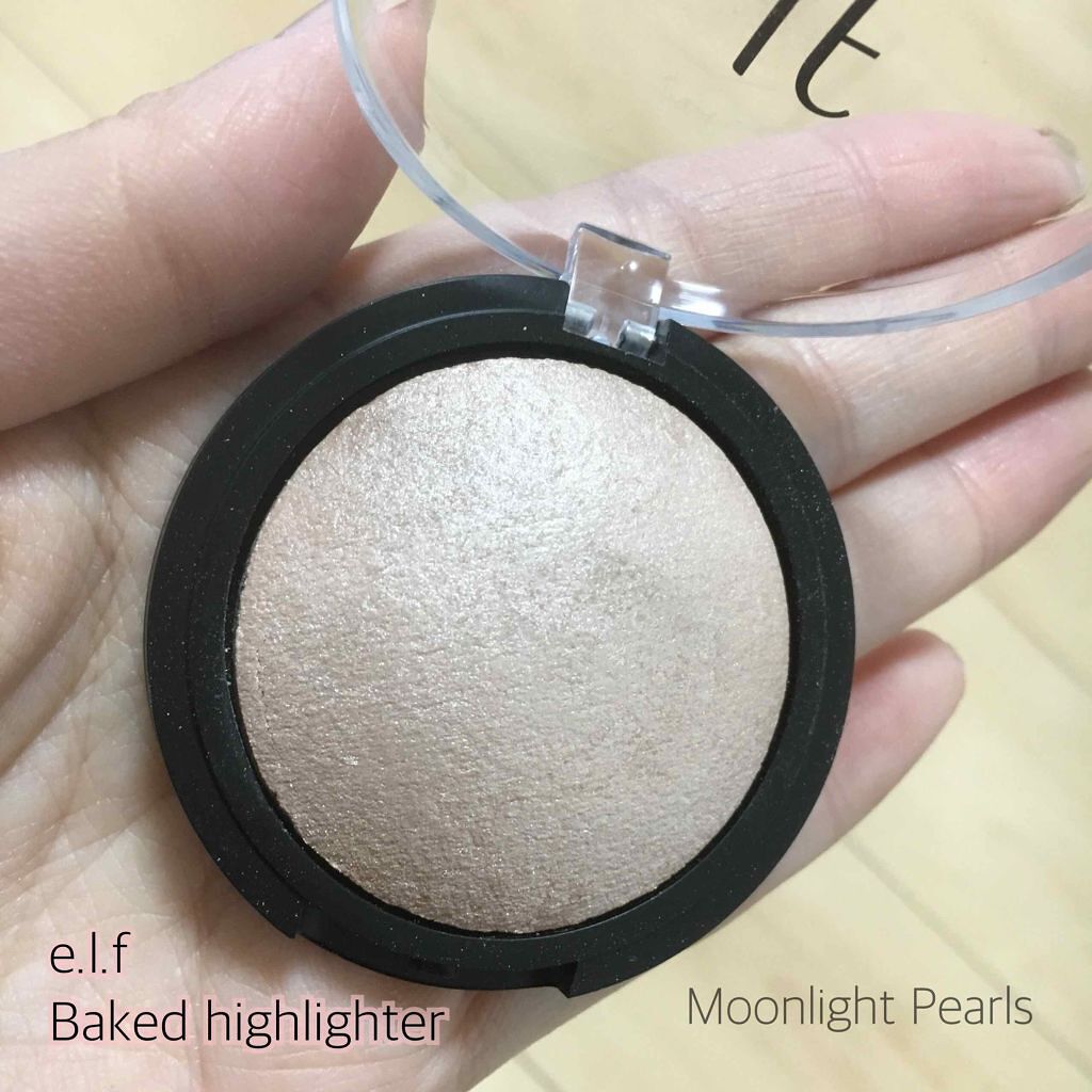 ベイクド ハイライター & ブラッシュ/e.l.f. Cosmetics/パウダーハイライトを使ったクチコミ(2枚目)
