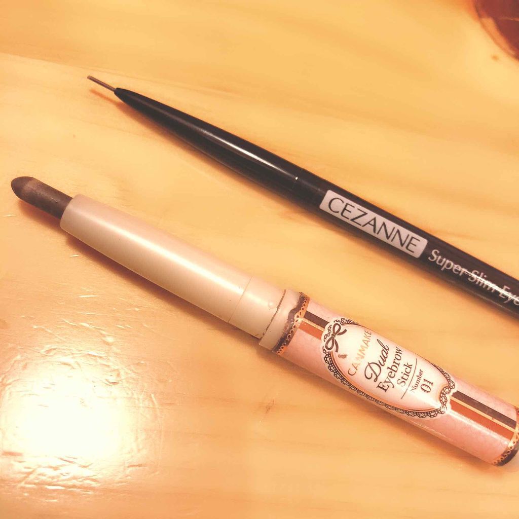 超細芯アイブロウ/CEZANNE/アイブロウペンシルを使ったクチコミ（3枚目）