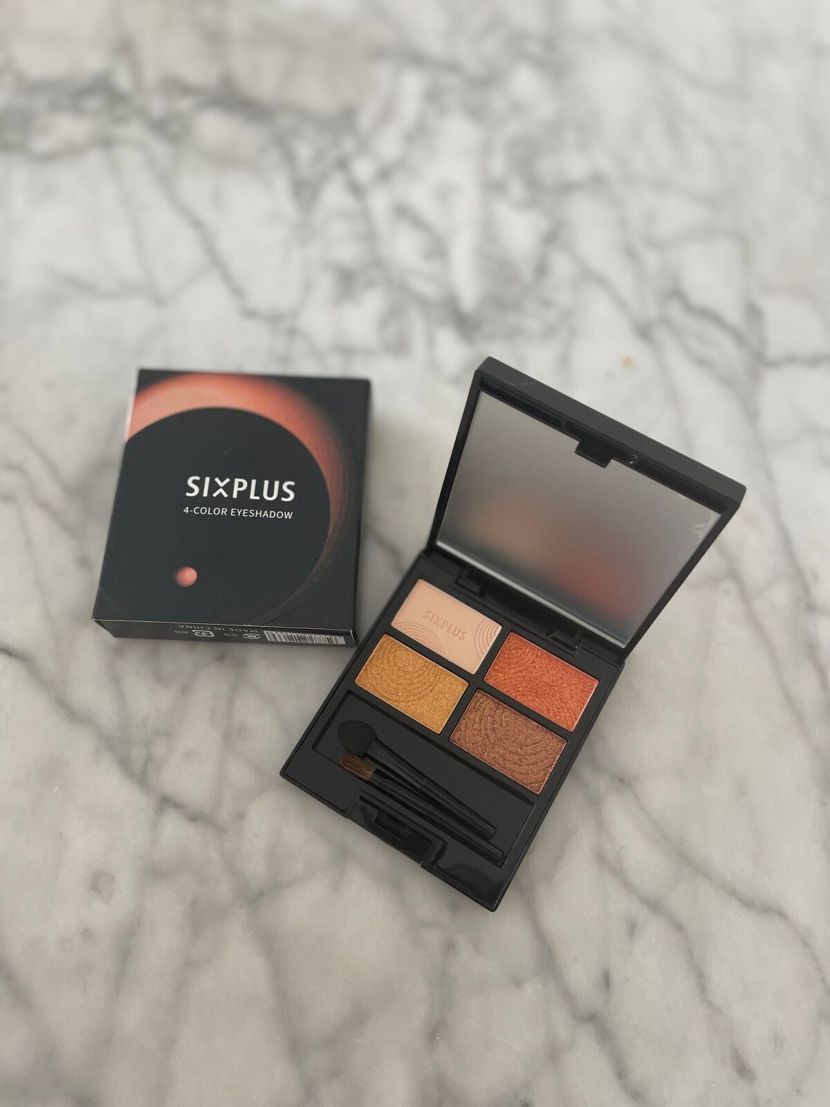 SIXPLUS 4色アイシャドウ/SIXPLUS/アイシャドウパレットを使ったクチコミ(2枚目)