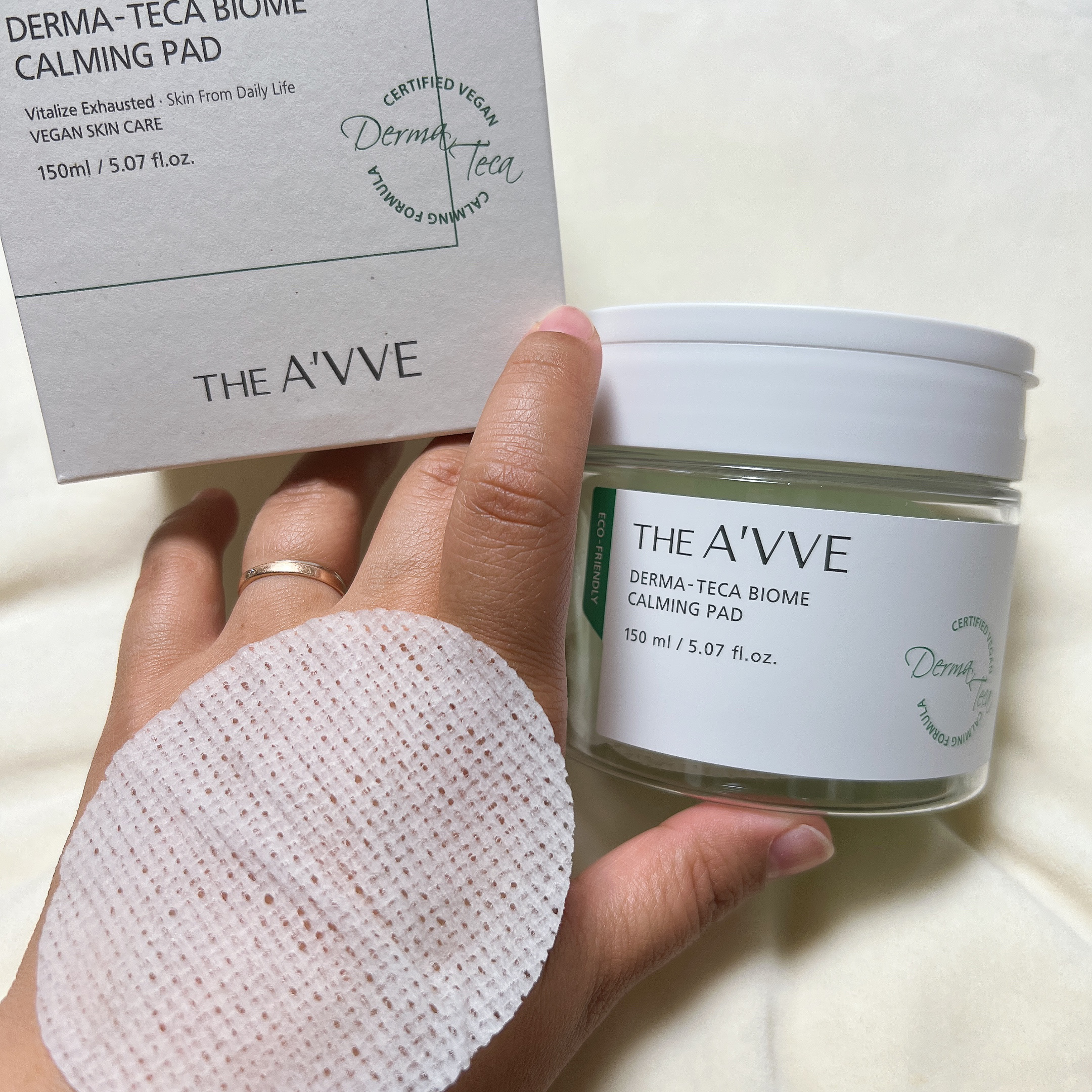 ダーマテカバイオームカーミングパッド/THE A'VVE/トナーパッドを使ったクチコミ（3枚目）