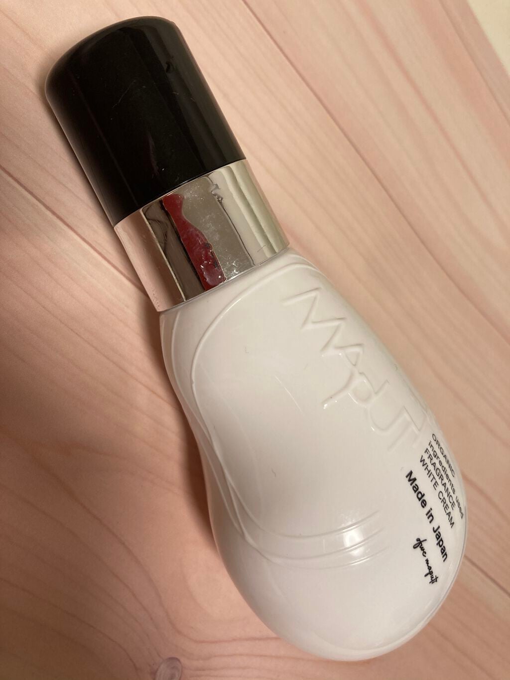 オーガニックフレグランスホワイトクリーム/MAPUTI/デリケートゾーンケアを使ったクチコミ(1枚目)