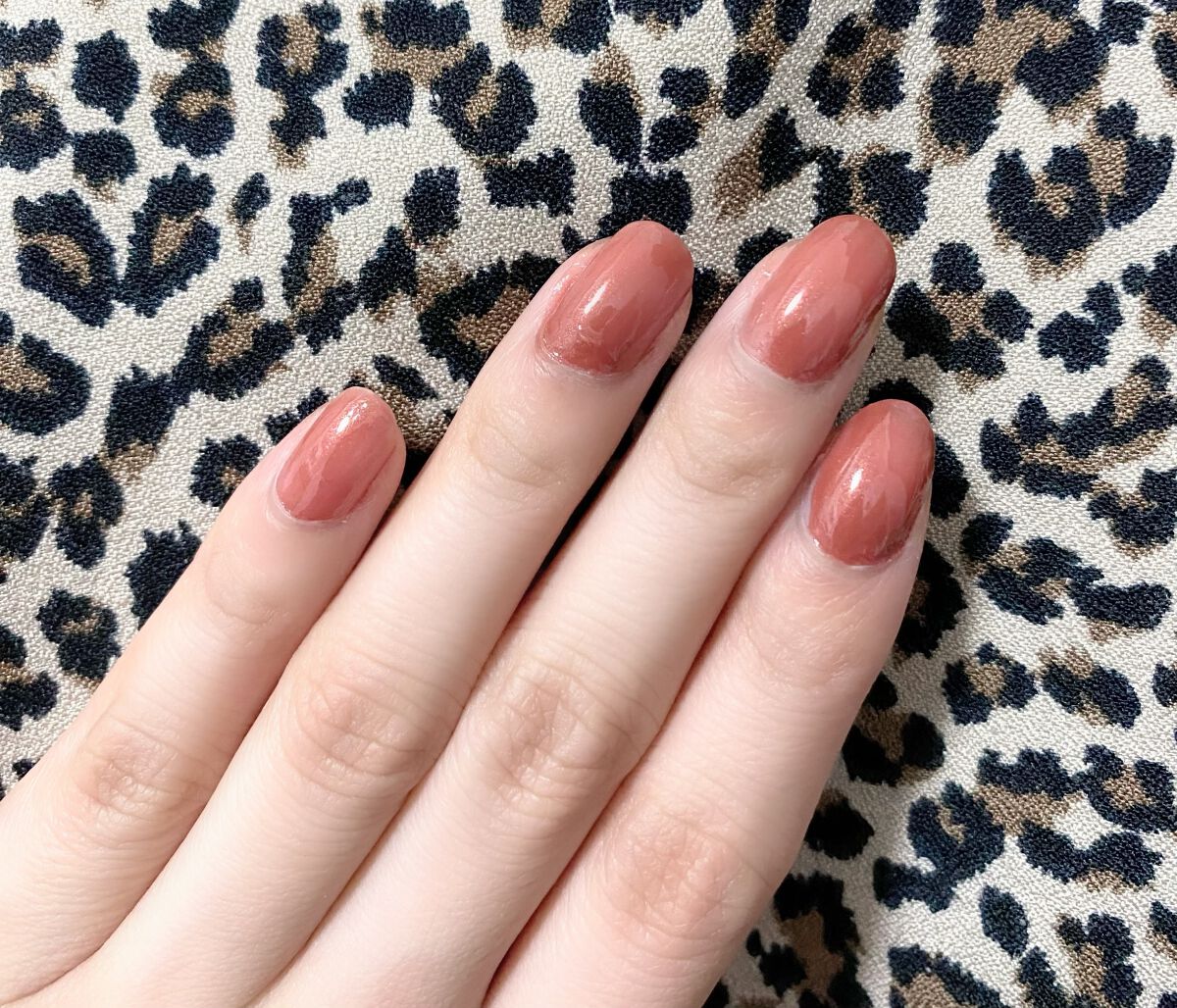 ジーニッシュ 120.フィグジャム/ジーニッシュマニキュア/マニキュアを使ったクチコミ（1枚目）