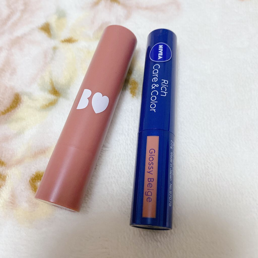 ニベア リッチケア＆カラーリップ/ニベア/リップクリームを使ったクチコミ（1枚目）