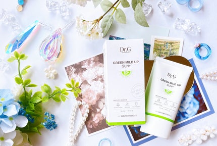 グリーンマイルドアップサンプラス/Dr.G/日焼け止めクリームを使ったクチコミ(1枚目)