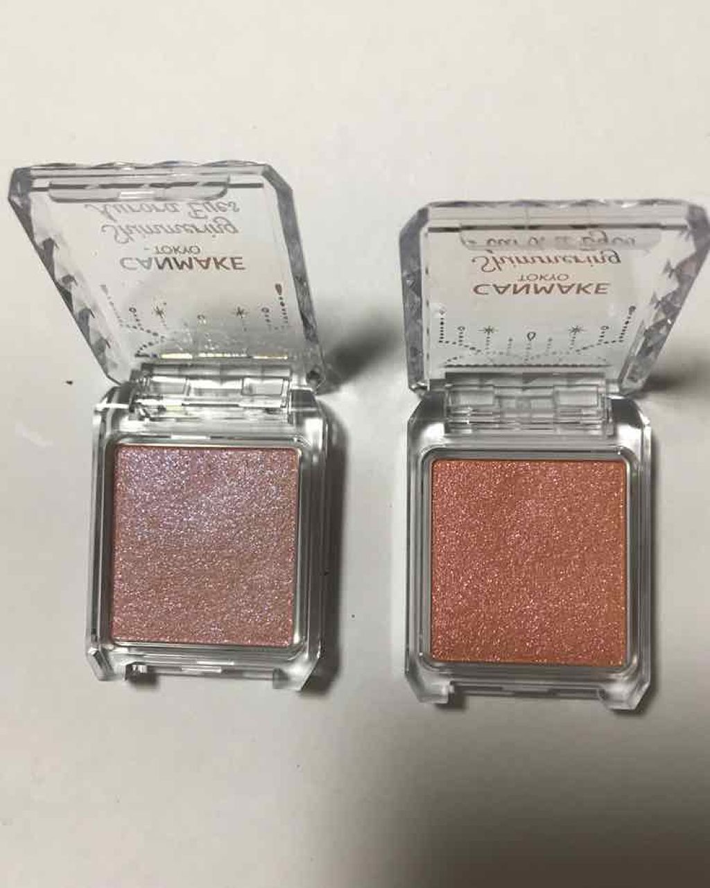 シマリングオーロラアイズ/キャンメイク/単色アイシャドウを使ったクチコミ(2枚目)