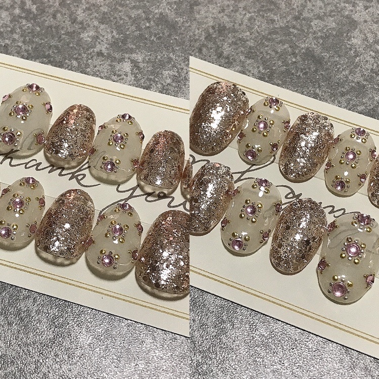 クリアジェル/Petit Price/ジェルネイルを使ったクチコミ（3枚目）