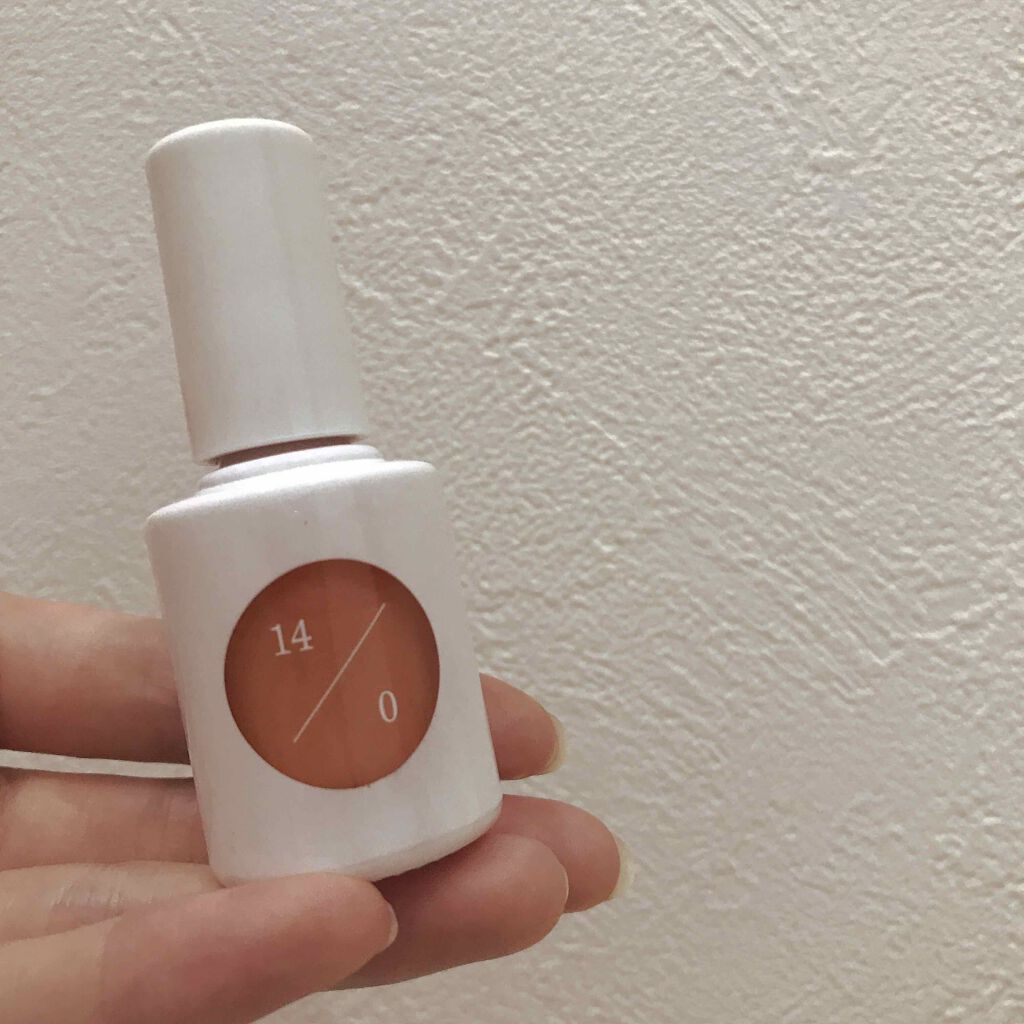 カラーベースコート ゼロ/uka/オールインワンネイルを使ったクチコミ(1枚目)