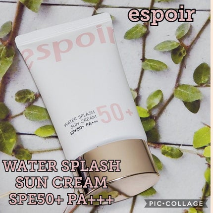 ウォータースプラッシュサンクリーム/espoir/日焼け止め・UVケアを使ったクチコミ(1枚目)
