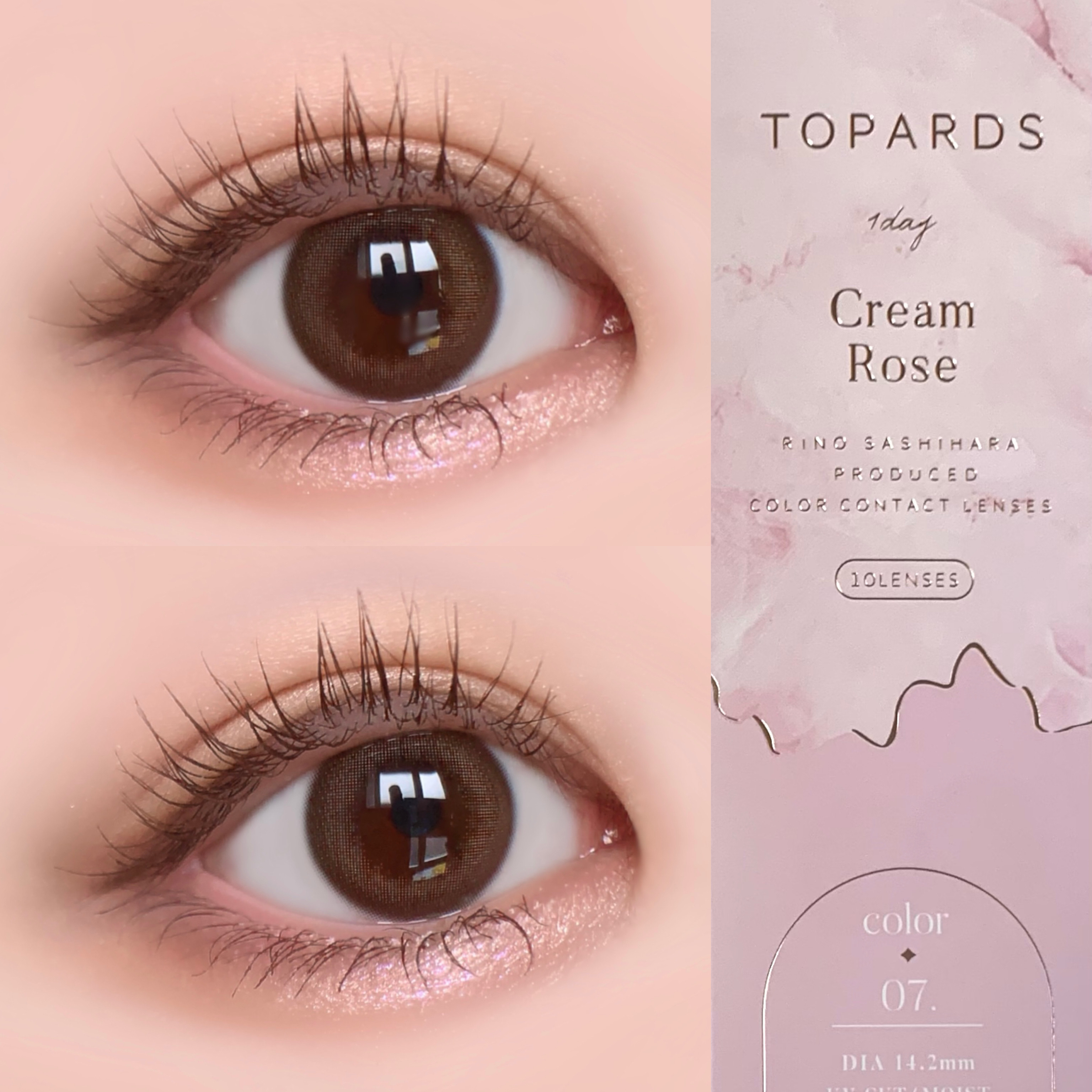 TOPARDS 1day/TOPARDS/ワンデー（１DAY）カラコンを使ったクチコミ（2枚目）