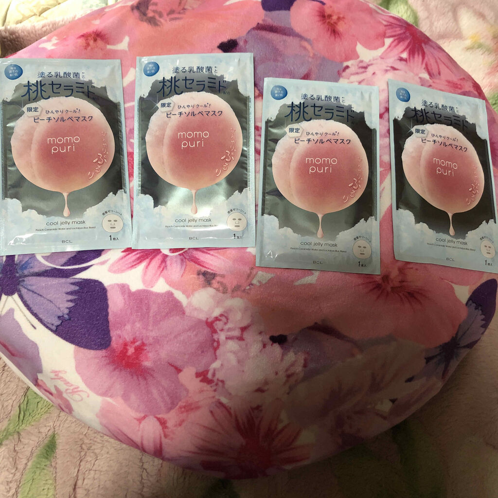 潤いぷるジュレマスク クール/ももぷり/シートマスク・パックを使ったクチコミ（2枚目）