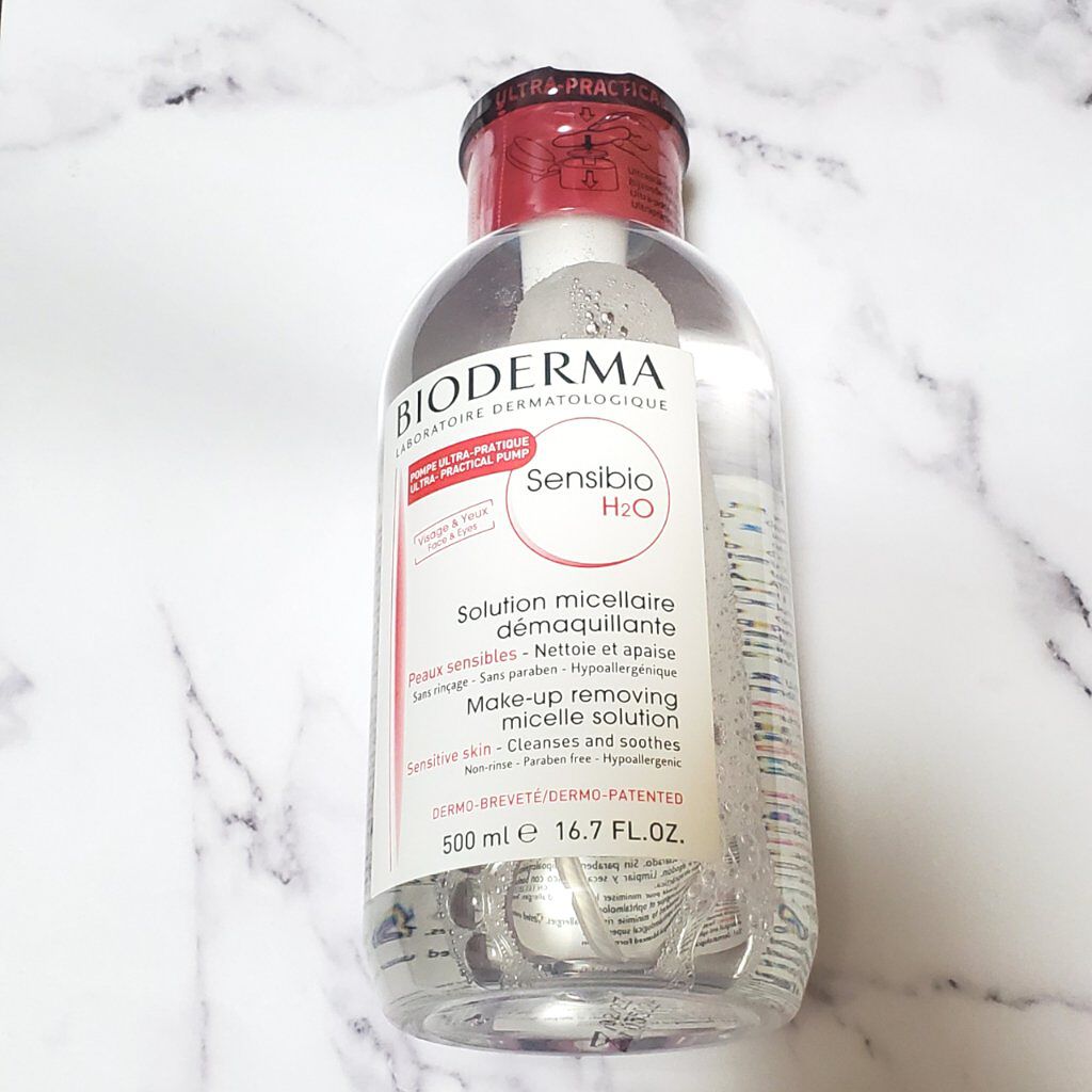 サンシビオ エイチツーオー D/ビオデルマ/クレンジングウォーターを使ったクチコミ（1枚目）