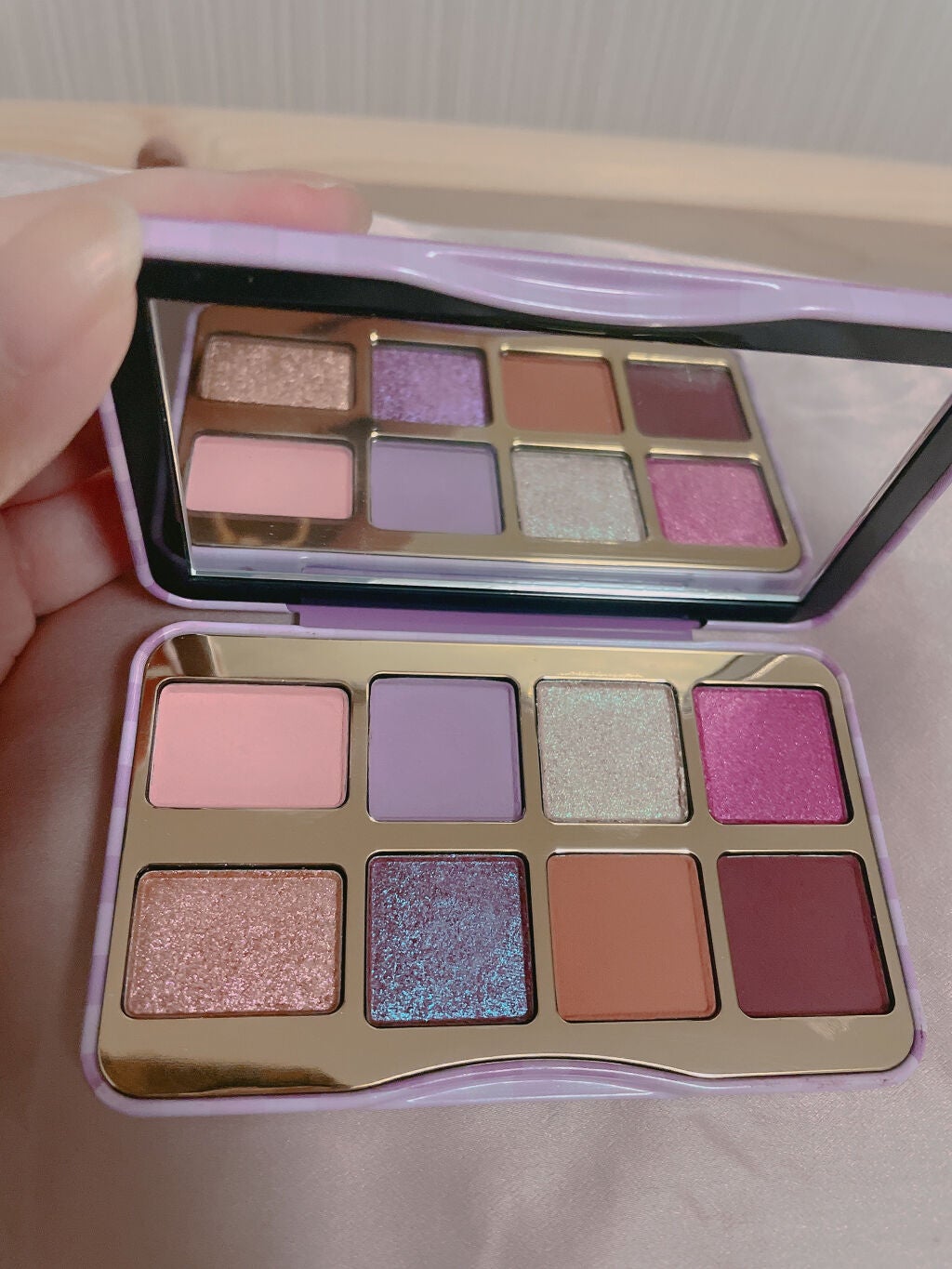 ザッツ マイ ジャム! ミニ アイシャドウ パレット /Too Faced/アイシャドウパレットを使ったクチコミ(2枚目)