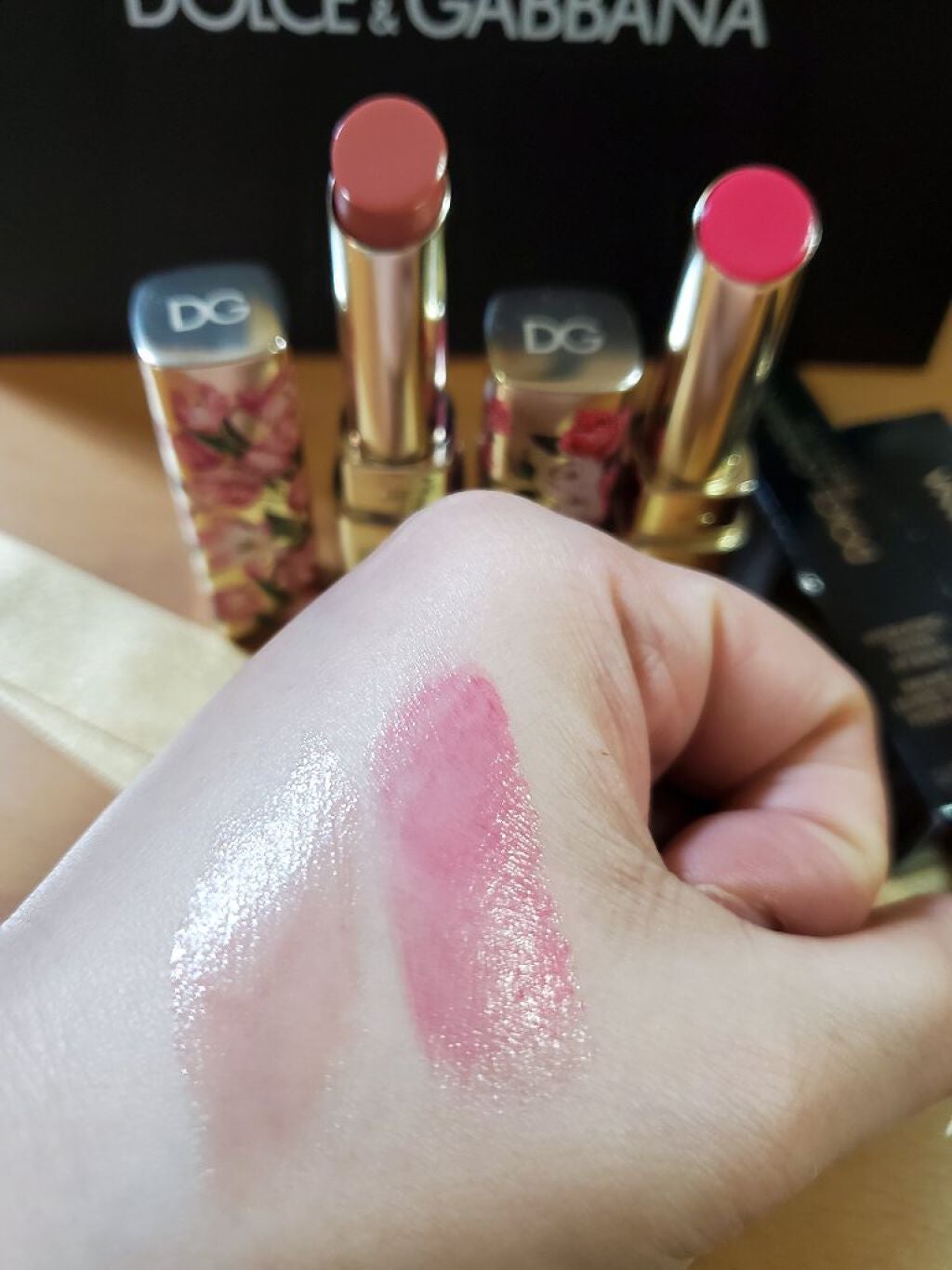 シアーリップス ハイドレーティング ティンティッドリップバーム/DOLCE&GABBANA BEAUTY/リップバームを使ったクチコミ(3枚目)