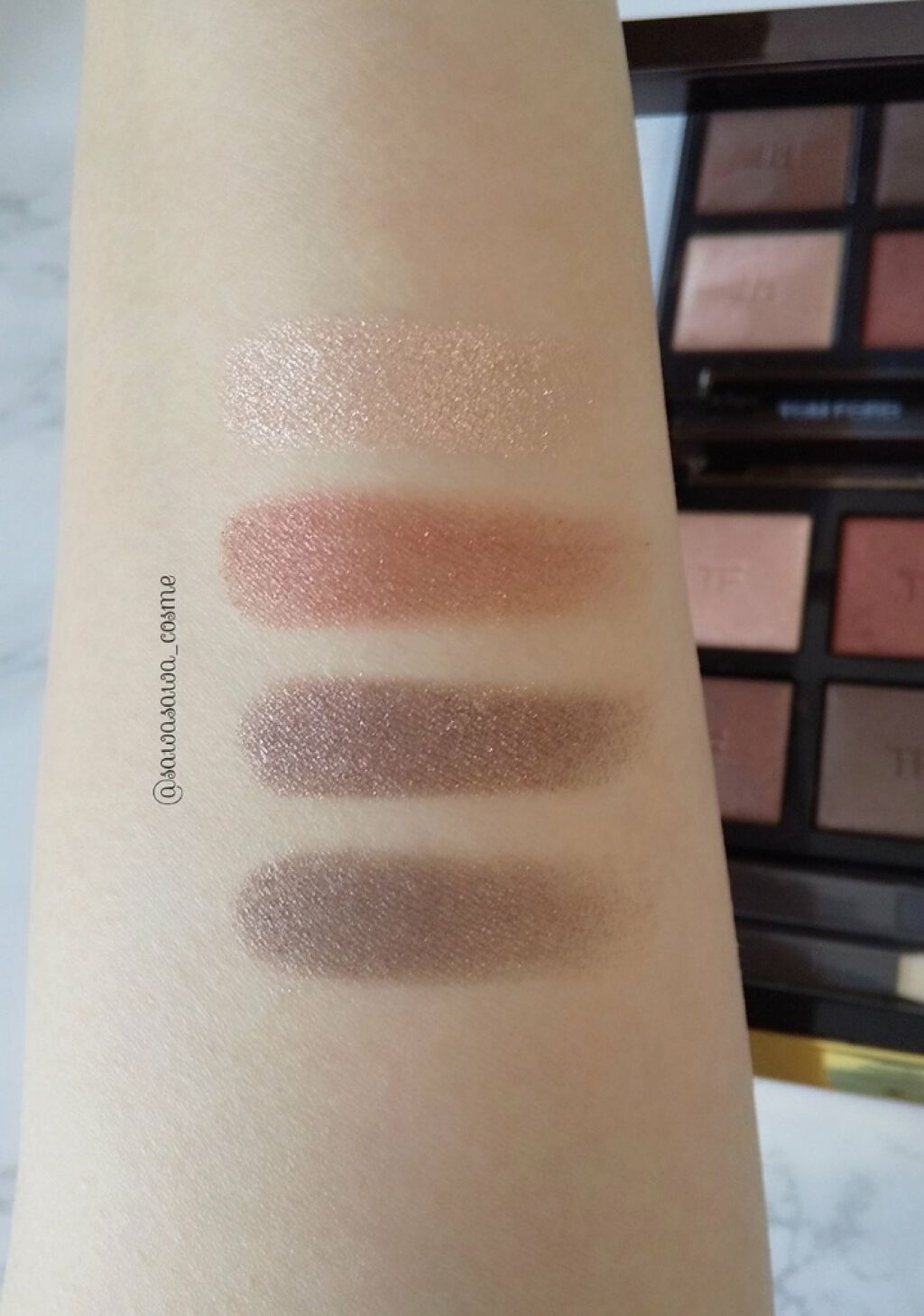 アイ カラー クォード/TOM FORD BEAUTY/アイシャドウパレットを使ったクチコミ(3枚目)