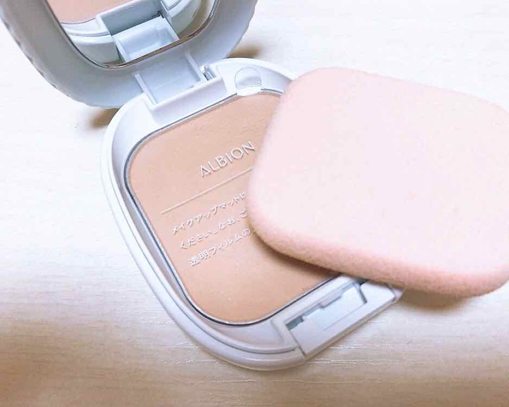 アルビオン スノー ホワイト シフォン/ALBION/パウダーファンデーションを使ったクチコミ（2枚目）