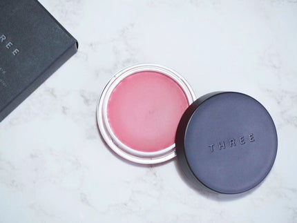 THREE グラムトーンカラーカスタード/THREE/ジェル・クリームチークを使ったクチコミ(4枚目)