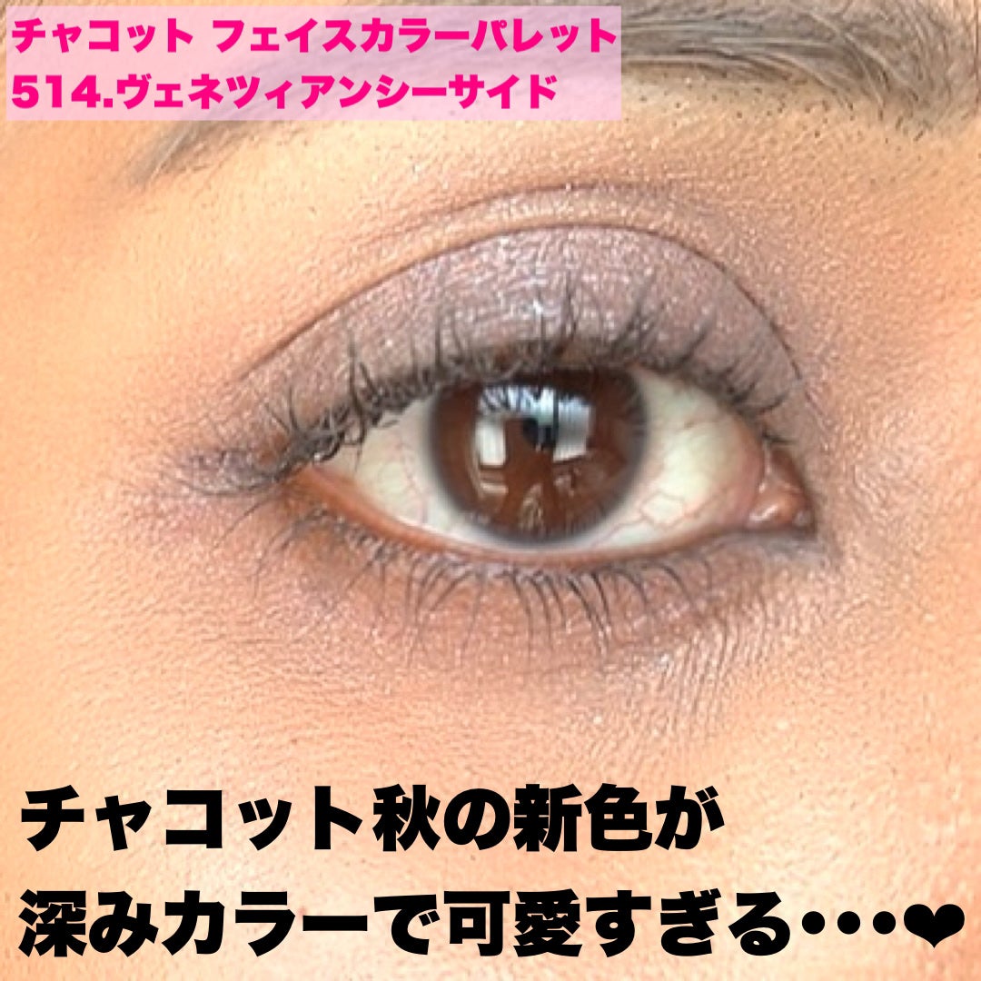 フェイスカラーパレット/チャコット・コスメティクス/アイシャドウパレットを使ったクチコミ(2枚目)