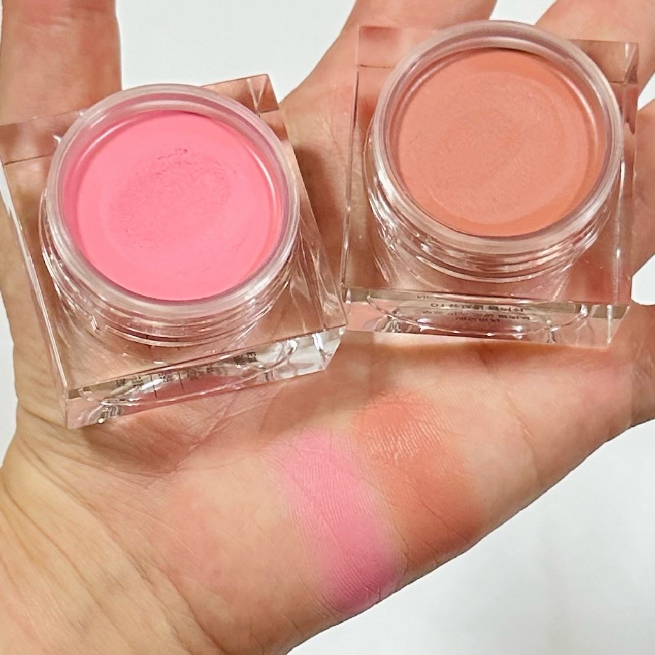 ムードミックスクリームブラッシャー/MAD PEACH/ジェル・クリームチークを使ったクチコミ（2枚目）