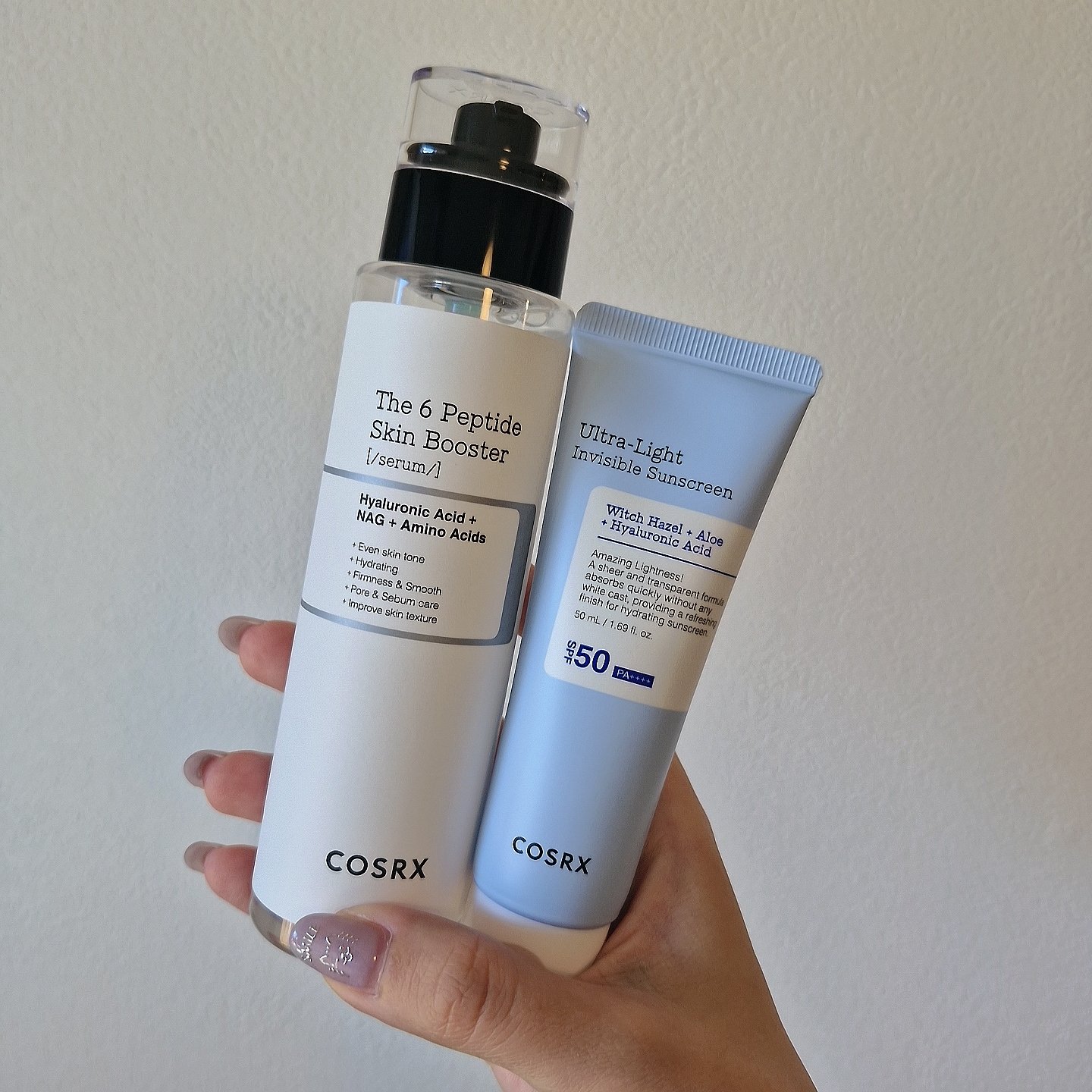 ウルトラライト透明UVクリーム/COSRX/日焼け止めクリームを使ったクチコミ（1枚目）