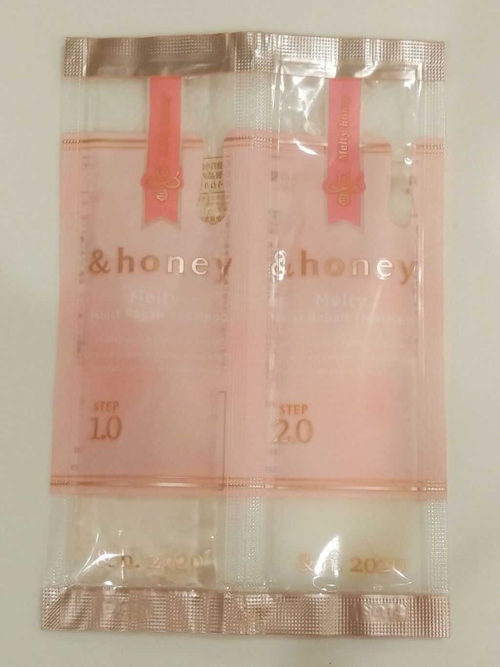 &honey Melty モイストリペア シャンプー1.0/モイストリペア ヘアトリートメント2.0/&honey/市販シャンプーを使ったクチコミ(1枚目)