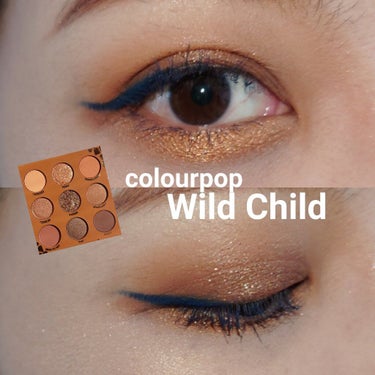 ワイルドチャイルド/ColourPop/パウダーアイシャドウを使ったクチコミ（1枚目）