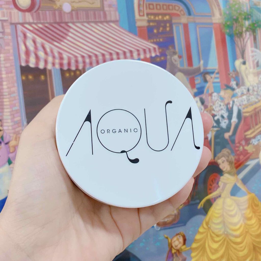 オーガニッククッションコンパクト/アクア・アクア/クッションファンデーションを使ったクチコミ（1枚目）