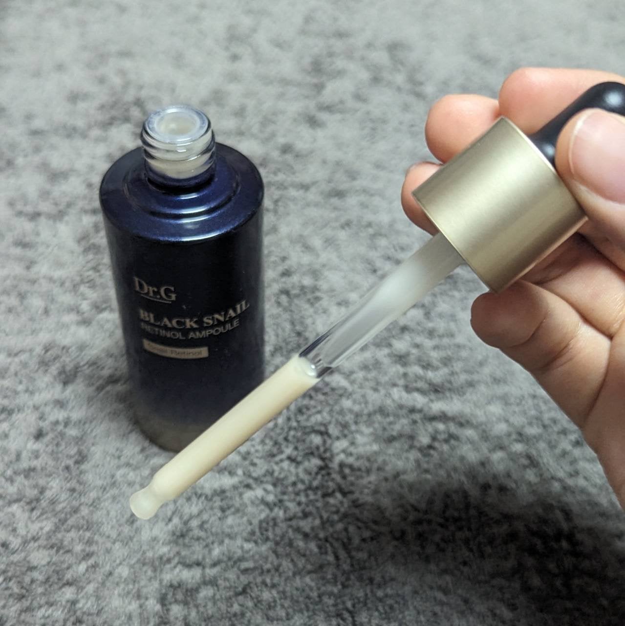 ブラックスネイルレチノールセラム/Dr.G/美容液を使ったクチコミ(2枚目)