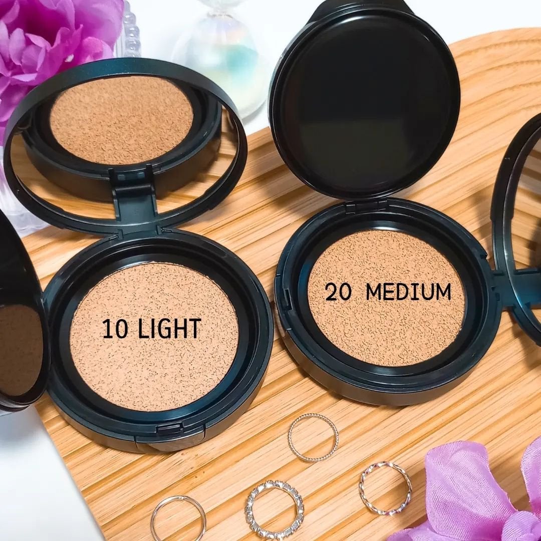 ベルベットジュエルクッション/BIVABOO/クッションファンデーションを使ったクチコミ(4枚目)