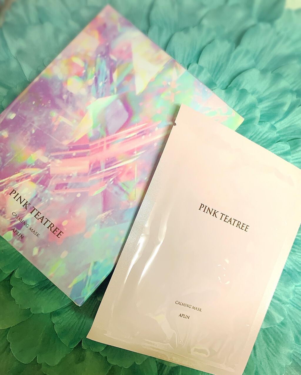 ピンクティーツリーマスクパック/APLIN/シートマスク・パックを使ったクチコミ（3枚目）