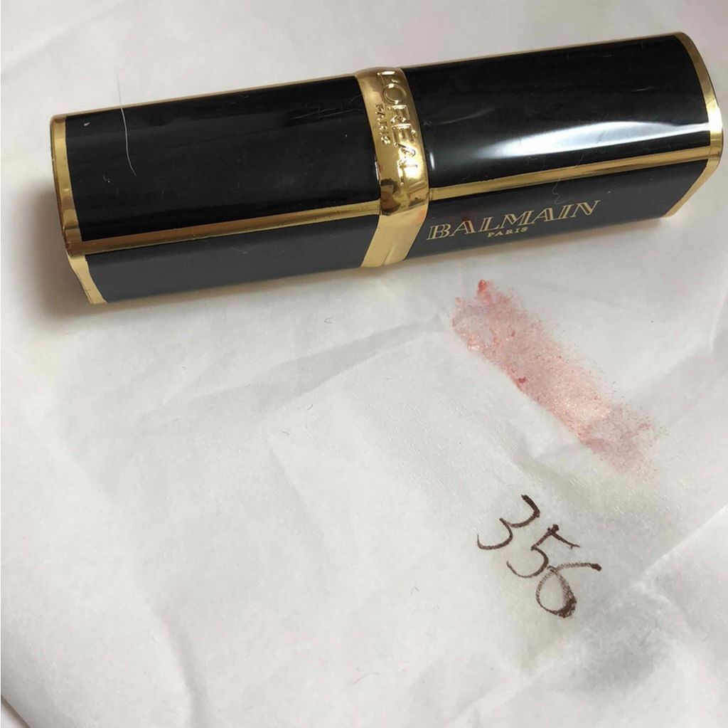 みかん on LIPS 「【ロレアルパリ×バルマン】限定リップ!数量限定私は、ピンクパー..」(1枚目)