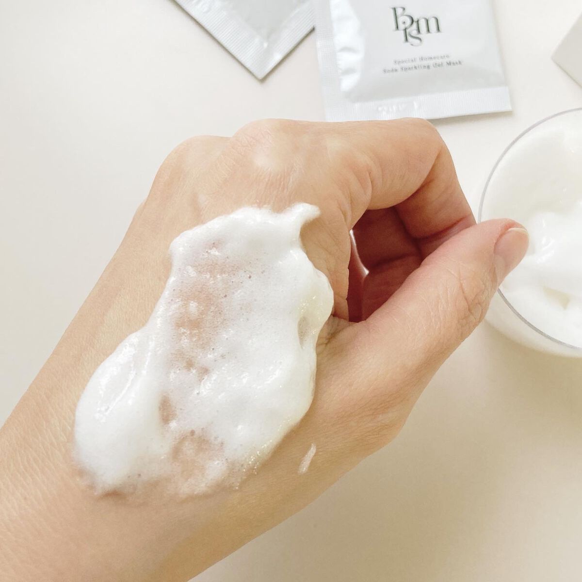 薬用美白炭酸パック/Bism/洗い流すパック・マスクを使ったクチコミ（3枚目）