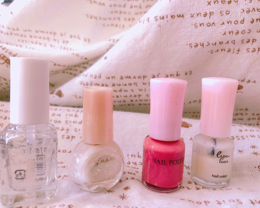 マイメロ ネイル/DAISO/マニキュアを使ったクチコミ（2枚目）