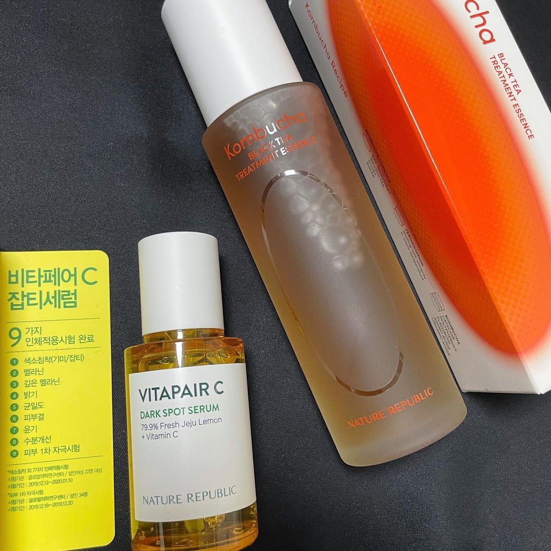 ビタペアC シミケアセラム/ネイチャーリパブリック/美容液を使ったクチコミ（2枚目）