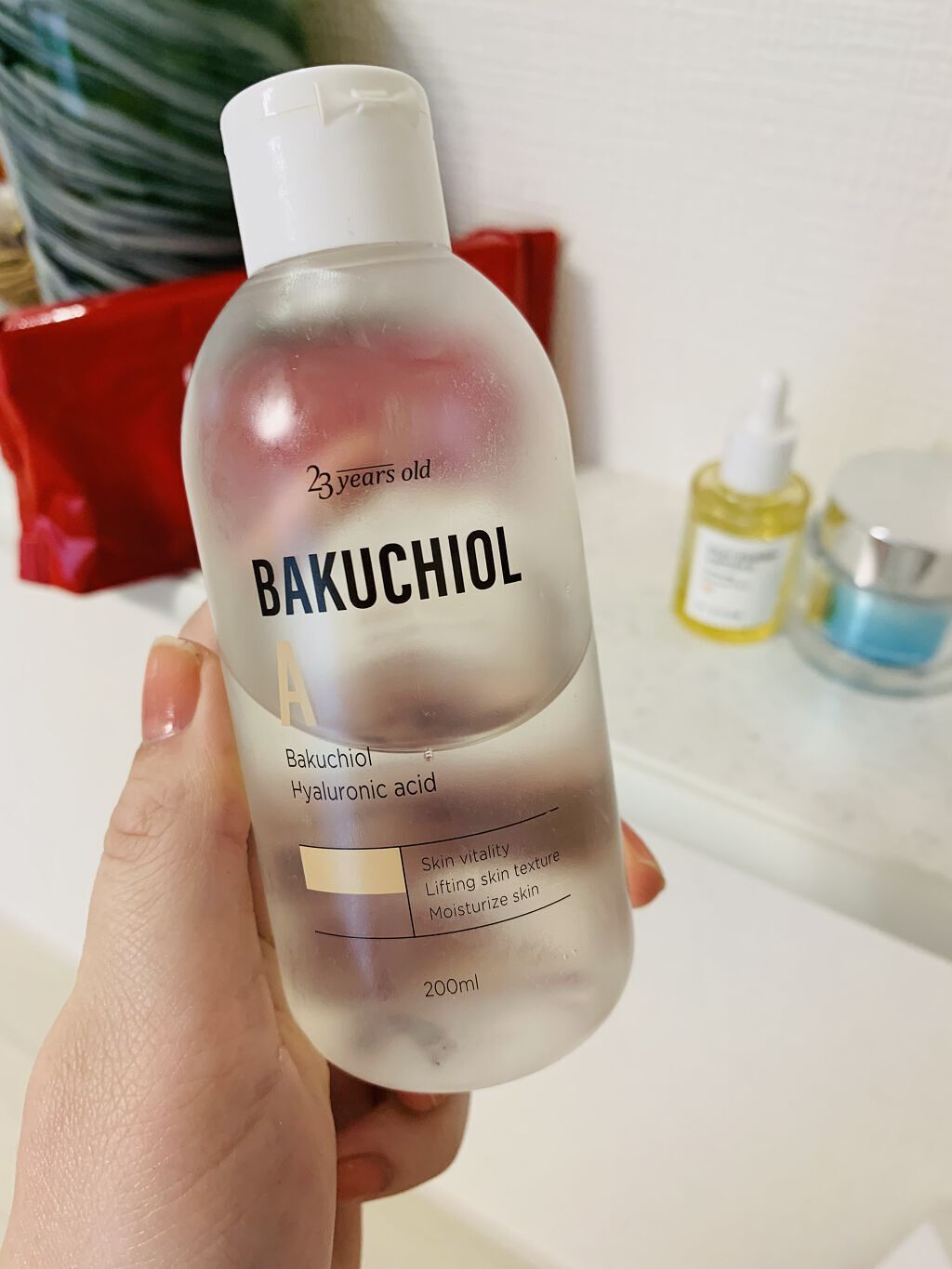 バクチオールAステッカートナー/23years old/化粧水を使ったクチコミ（3枚目）