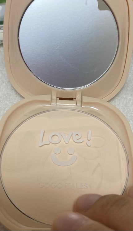 フェイスパウダー/GOGO TALES/プレストパウダーを使ったクチコミ(5枚目)
