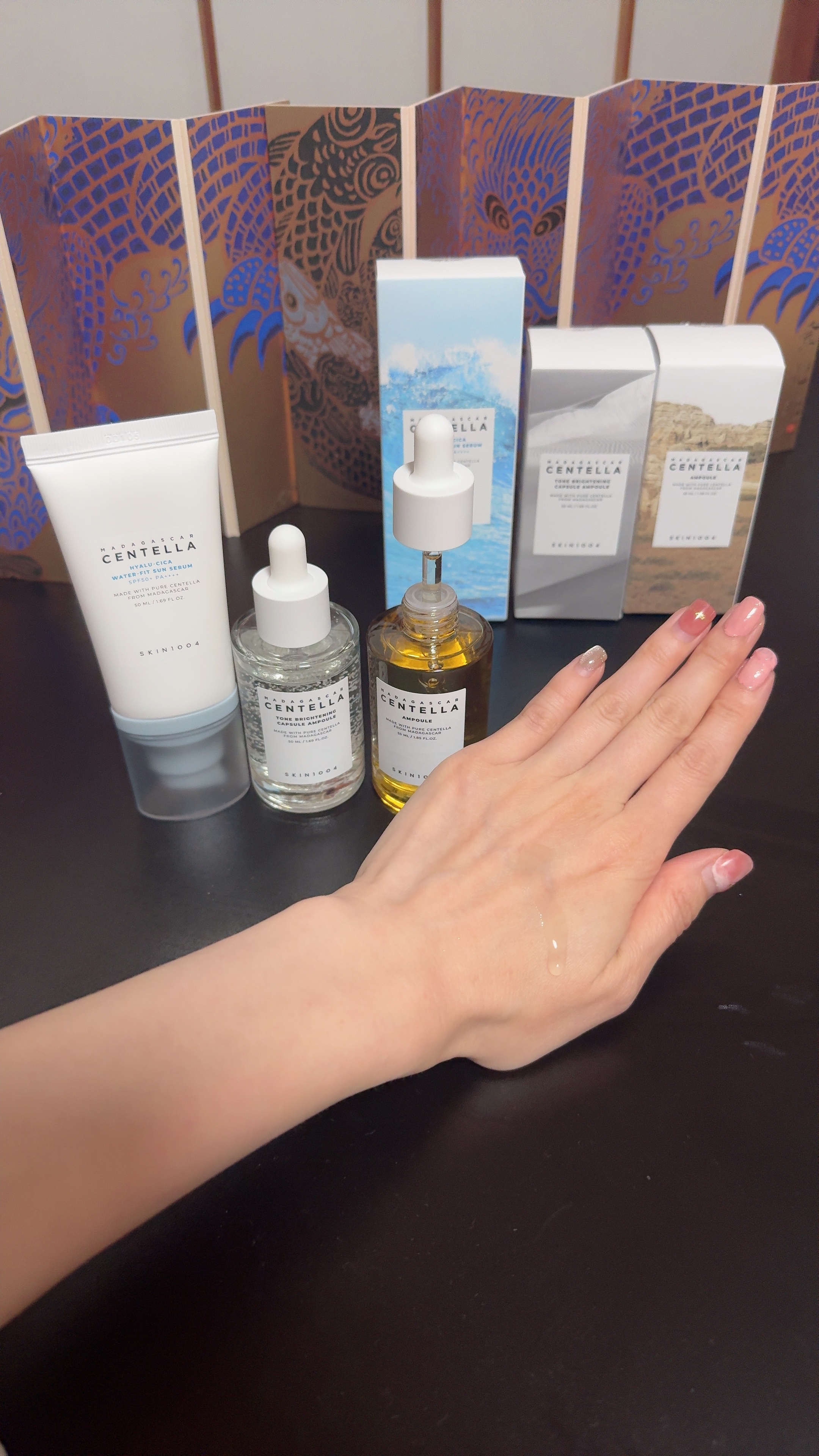 ヒアルーシカ ウォーターフィット サンセラム/SKIN1004/日焼け止めローションを使ったクチコミ（3枚目）