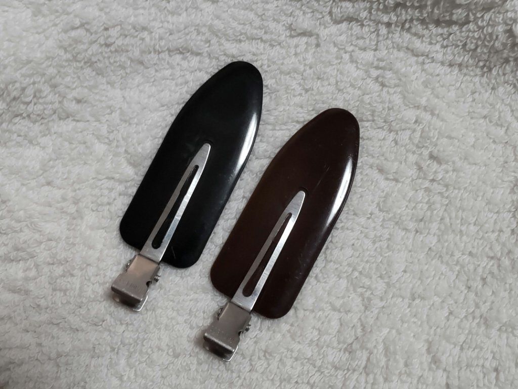 跡が付かない前髪クリップ ラージ/マペペ/ヘアアクセサリーを使ったクチコミ（1枚目）