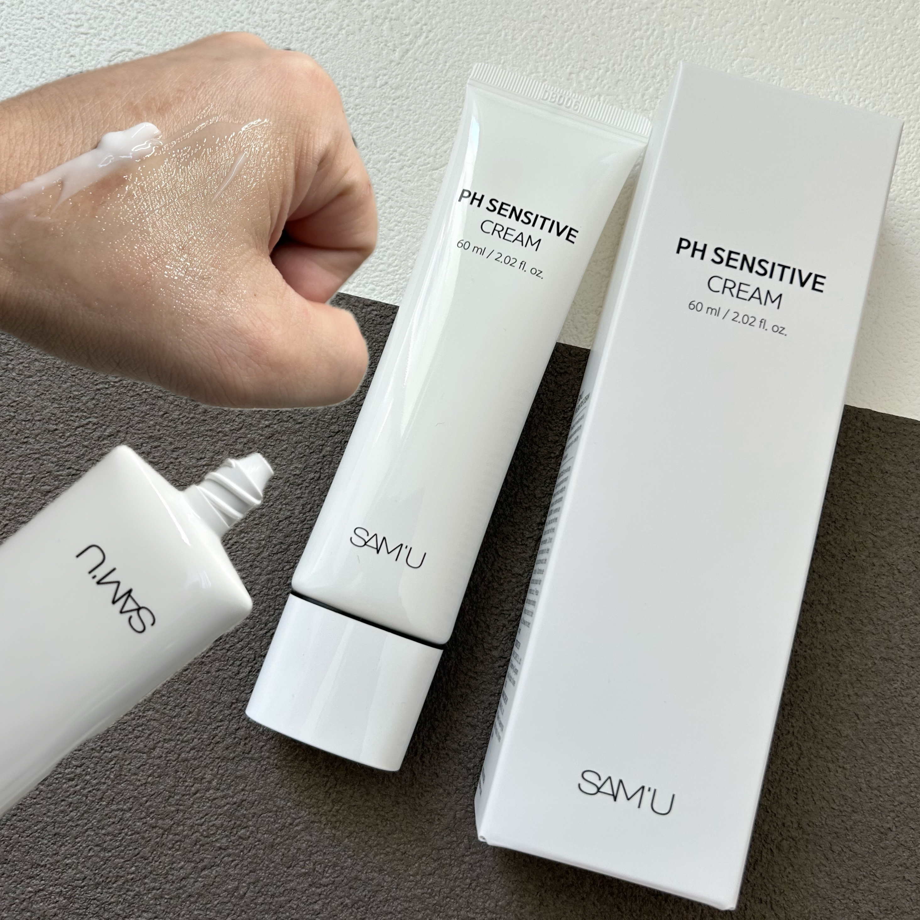 サミュ PHセンシティブクリーム/SAM'U/フェイスクリームを使ったクチコミ（3枚目）