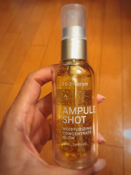 モイスチャーライジング コンセントレートグロウ セラム/AMPULE SHOT/美容液を使ったクチコミ(1枚目)