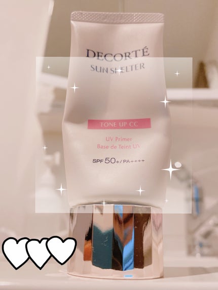 サンシェルター マルチ プロテクション トーンアップCC/DECORTÉ/化粧下地を使ったクチコミ(1枚目)